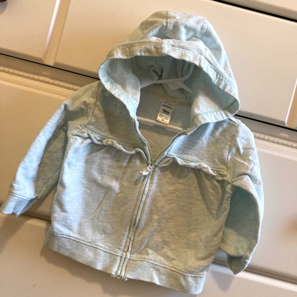 Toddler Girl Sweatshirt Jacket